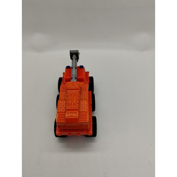 Matchbox Mattel 2010 Big Rig Buddies "Lanky" the Orange Crane Truck LOOSE - Picture 7 of 8
